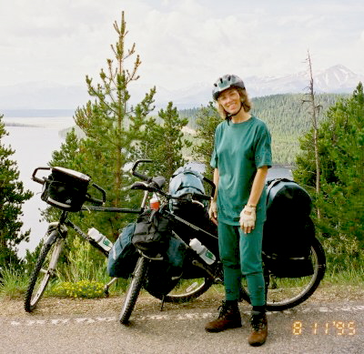Terry beside Leadville, Colorado&rsquo;s Turquoise Lake.