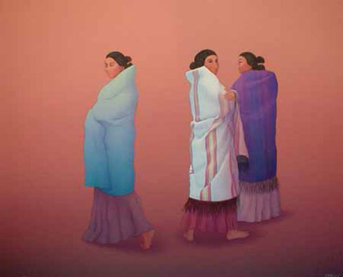 GDMBR: Woman Images of an R.C. Gorman Painting.