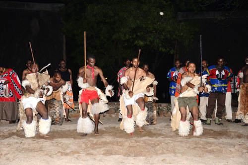 Swazi Dance and Song Performance.