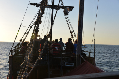 Pirate Boat Sunset Cruise.