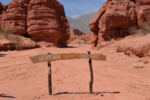Quebrada de las Conchas, near Cafayate.