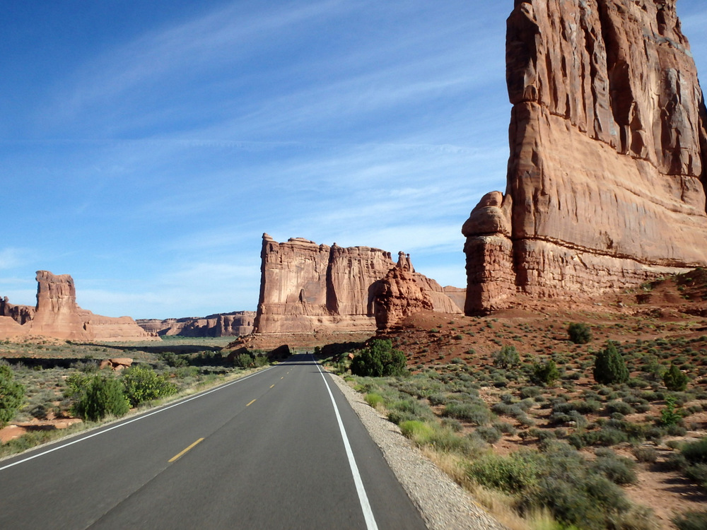Arches NP, UT, by Tandem Bicycle.