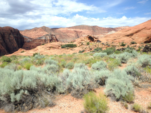 Tandem Bike Tour, Snow Canyon, UT.