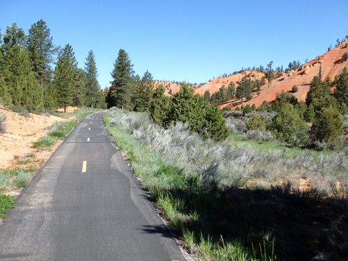 The Red Canyon area of Dixie National Forest.