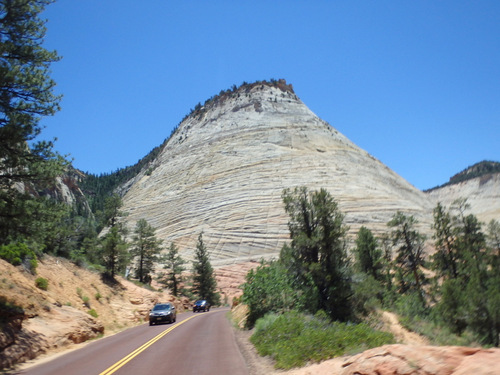 Checkerboard Mesa, Zion NP, Utah.
