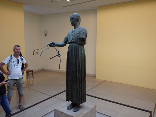 The Museum of Delphi.
