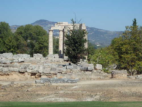 The Temple of Zeus, Nemea, Greece.