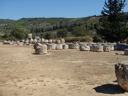 The Temple of Zeus, Nemea, Greece.