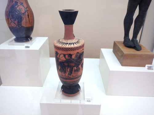 Museum about Olympia, Greece.