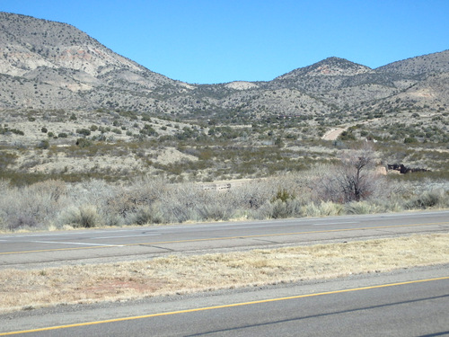 Looking northeast.