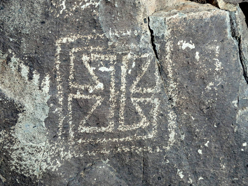 Three Rivers Petroglyphs Site.