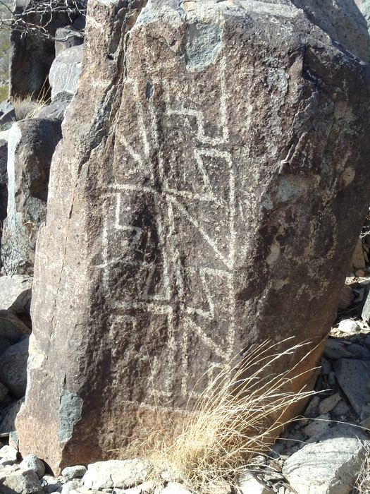 Three Rivers Petroglyphs Site.