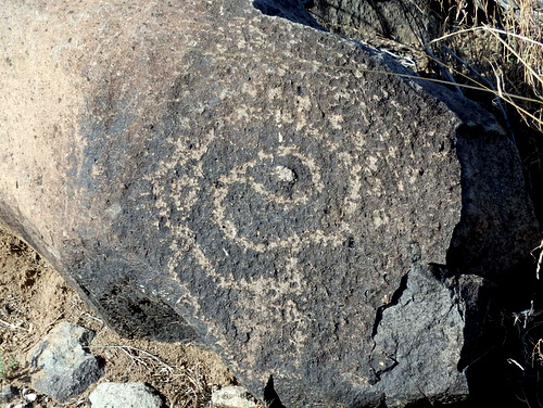 Three Rivers Petroglyphs Site.