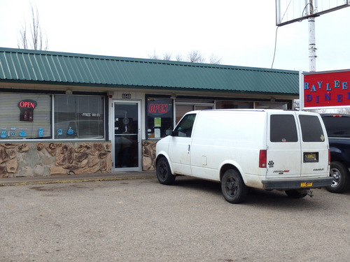 This is the RayLee Diner at the intersection of US-54 and US-380.