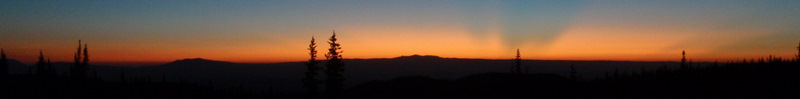 Dawn on the Divide, Battle Mountain, WY.